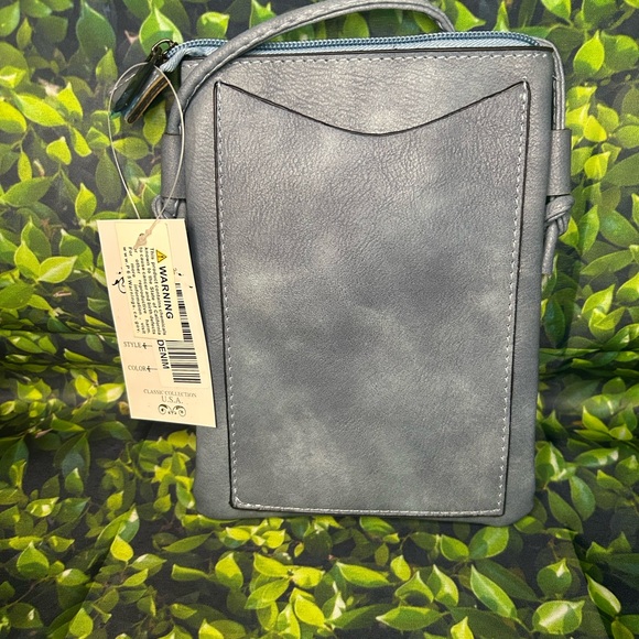 Women's Stylish Gray Crossbody Bag - Picture 4 of 4